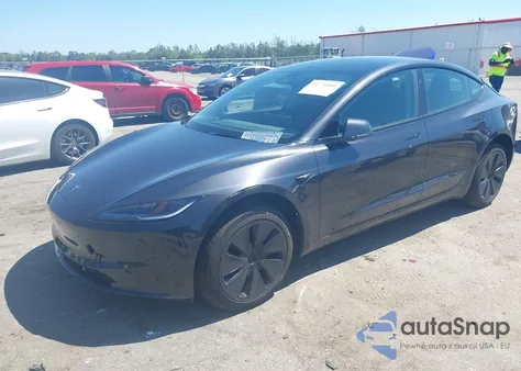 2025 Tesla Model 3 Long Range Rear-Wheel Drive from USA, damaged, VIN 5YJ3E1EA5SF902847